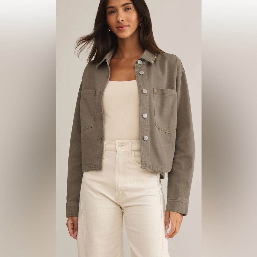 Z Supply All Day Crop Jacket